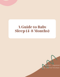A Guide to Baby Sleep (4–8 Months)
